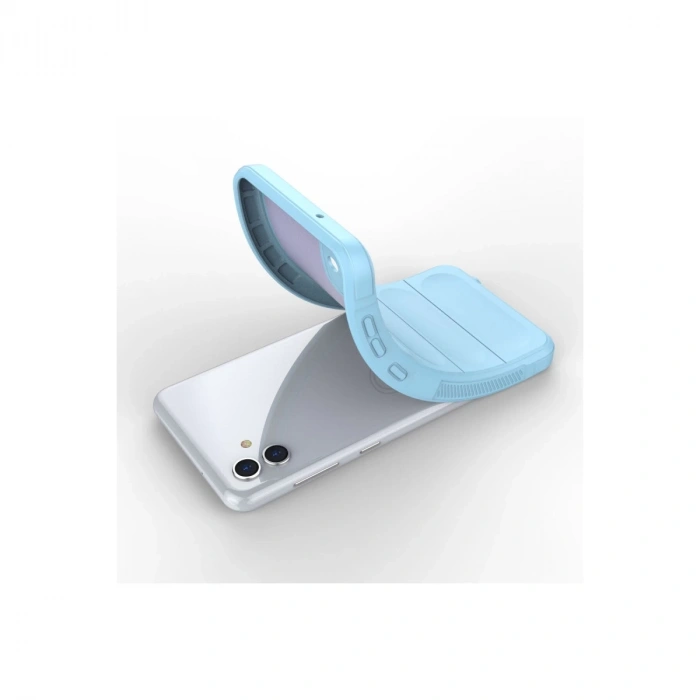 Samsung Galaxy A04e Kılıf Optimum Silikon - Sky Blue