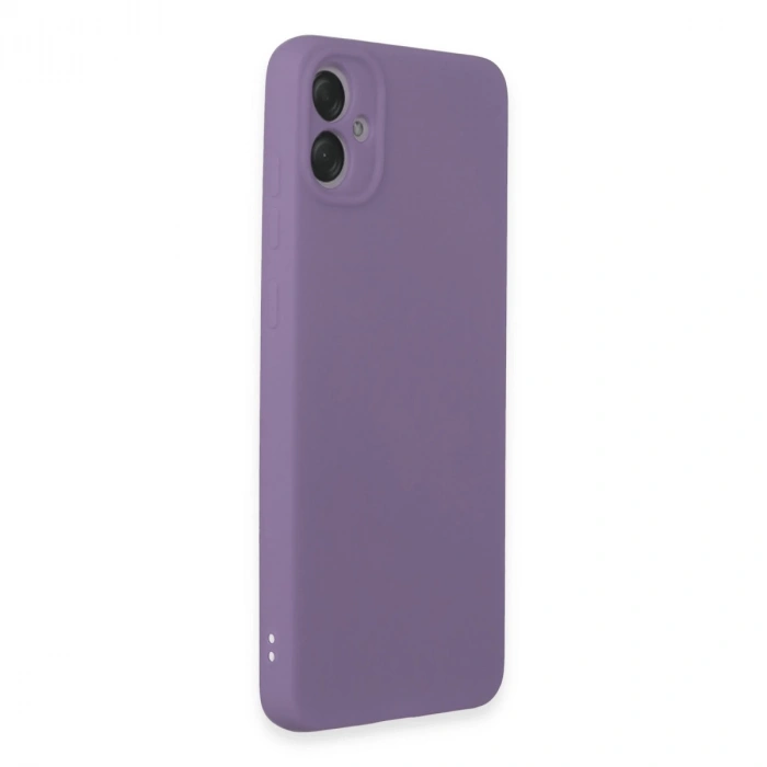Samsung Galaxy A05 Kılıf First Silikon - Lila