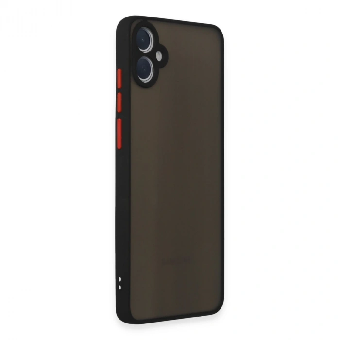 Samsung Galaxy A05 Kılıf Montreal Silikon Kapak - Siyah