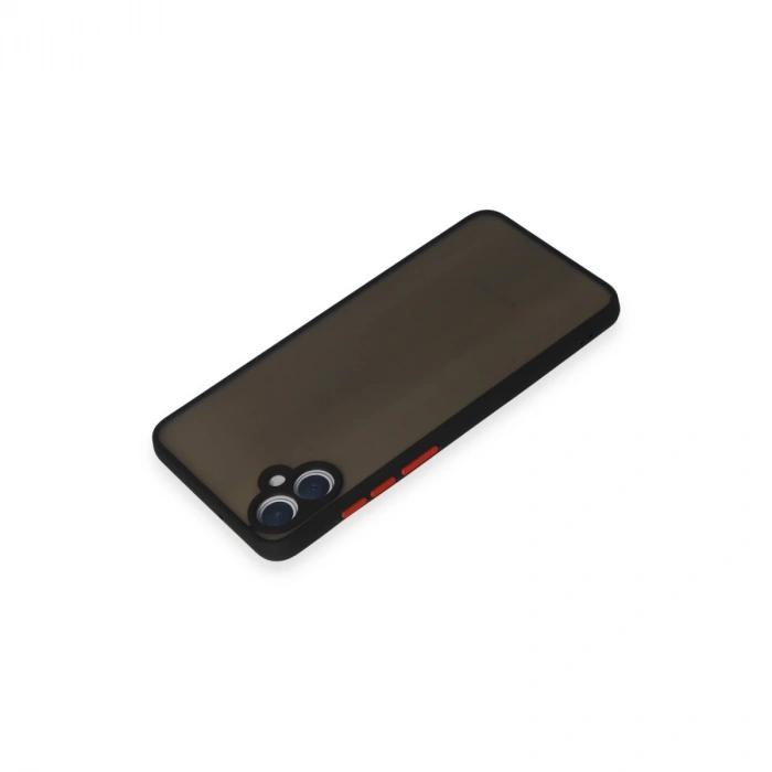 Samsung Galaxy A05 Kılıf Montreal Silikon Kapak - Siyah