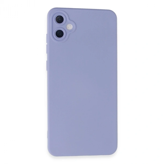 Samsung Galaxy A05 Kılıf Nano İçi Kadife Silikon - Lila