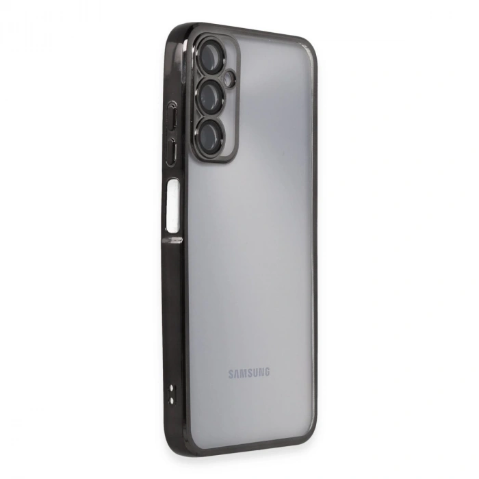 Samsung Galaxy A05s Kılıf Razer Lensli Silikon - Siyah