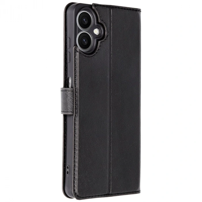 Samsung Galaxy A06 Kılıf Trend S Plus Kapaklı Kılıf - Siyah