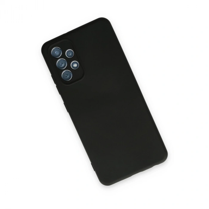 Samsung Galaxy A13 4g Kılıf Nano İçi Kadife Silikon - Siyah