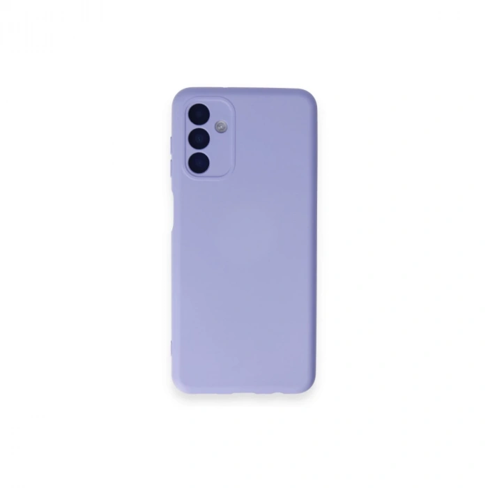 Samsung Galaxy A14 4g Kılıf Nano İçi Kadife Silikon - Lila