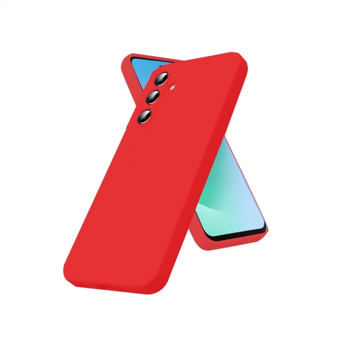 Samsung Galaxy A17 5g First Silikon - Kırmızı