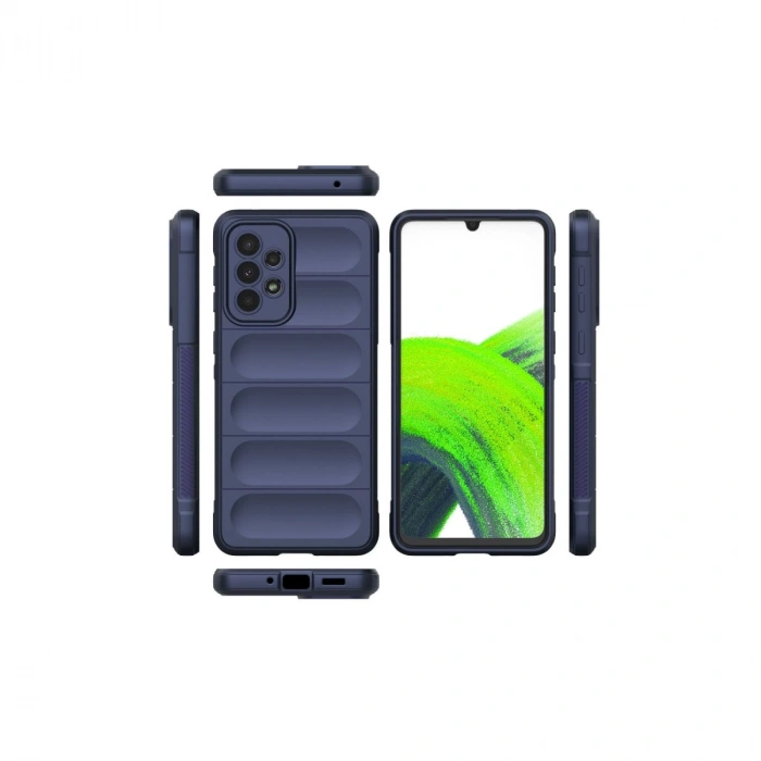 Samsung Galaxy A33 5g Kılıf Optimum Silikon - Lacivert