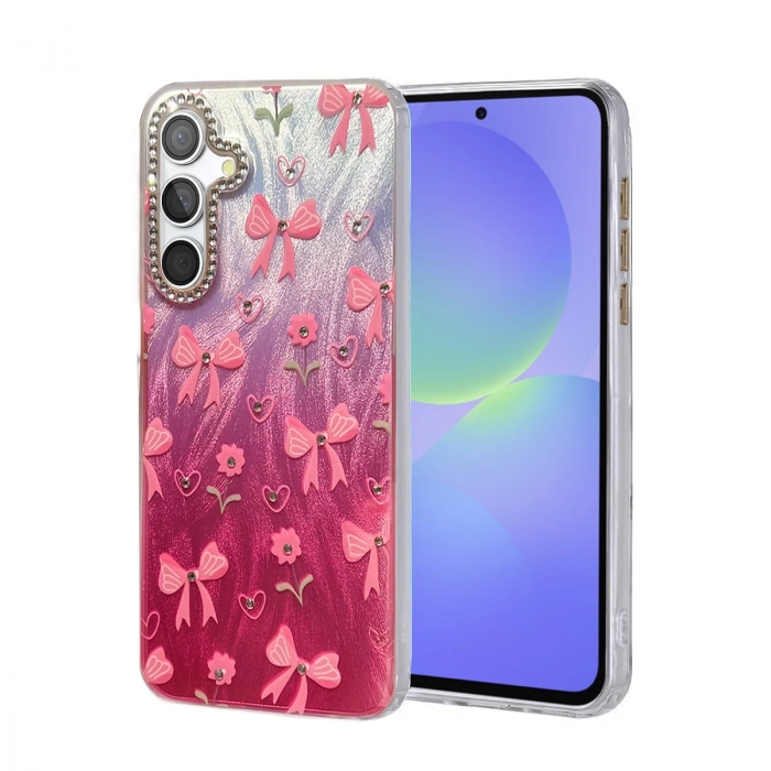 Samsung Galaxy A36 Kılıf Blade Aynalı Desenli Kapak - Desen 3