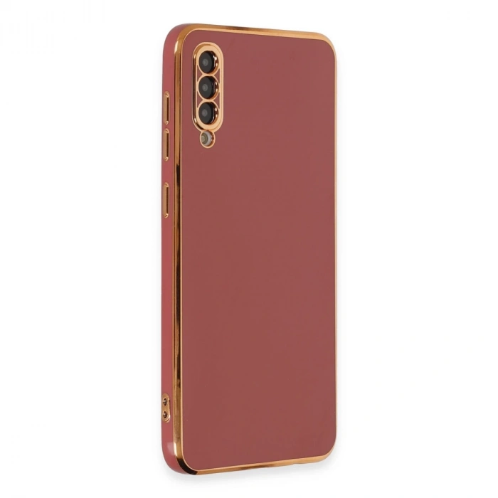 Samsung Galaxy A50 Kılıf Volet Silikon - Kırmızı