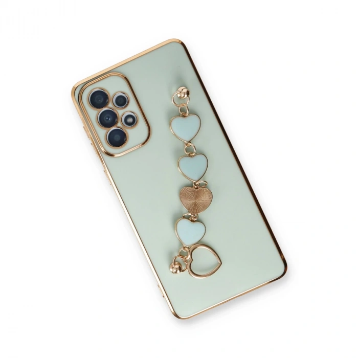 Samsung Galaxy A53 5g Kılıf Esila Silikon - Su Yeşili