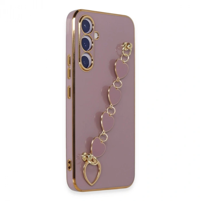 Samsung Galaxy A54 5g Kılıf Esila Silikon - Mor