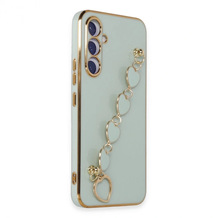 Samsung Galaxy A54 5g Kılıf Esila Silikon - Su Yeşili