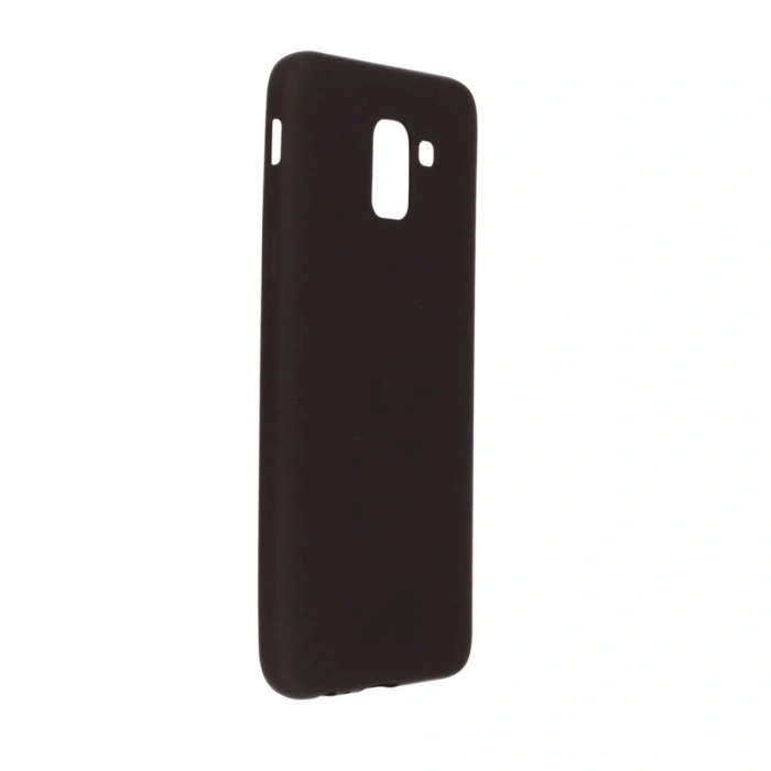 Samsung Galaxy J6 Kılıf First Silikon - Siyah