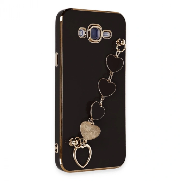 Samsung Galaxy J7 Kılıf Esila Silikon - Siyah