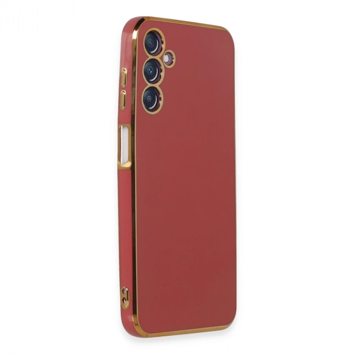 Samsung Galaxy M14 5g Kılıf Volet Silikon - Kırmızı