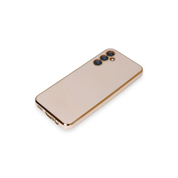 Samsung Galaxy M14 5g Kılıf Volet Silikon - Pembe