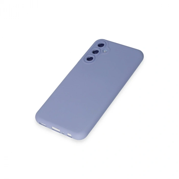 Samsung Galaxy M34 5g Kılıf Nano İçi Kadife Silikon - Lila