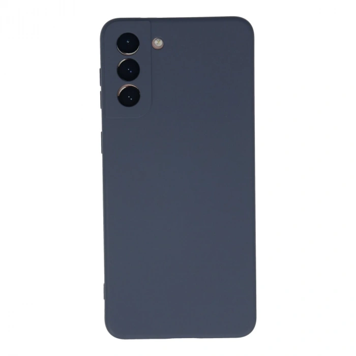 Samsung Galaxy S21 Plus Kılıf Nano İçi Kadife Silikon - Gri