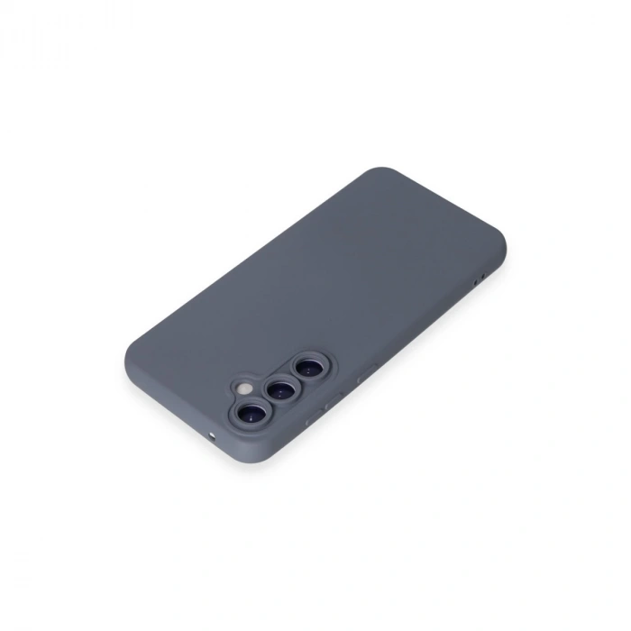 Samsung Galaxy S23 Fe Kılıf Nano İçi Kadife Silikon - Gri