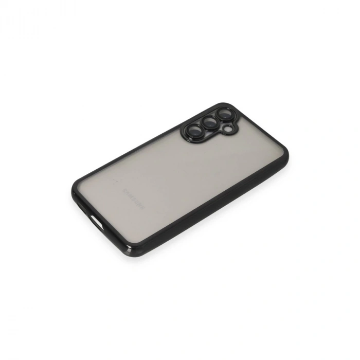 Samsung Galaxy S23 Fe Kılıf Razer Lensli Silikon - Siyah