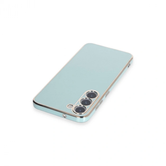 Samsung Galaxy S23 Kılıf Volet Silikon - Açık Yeşil