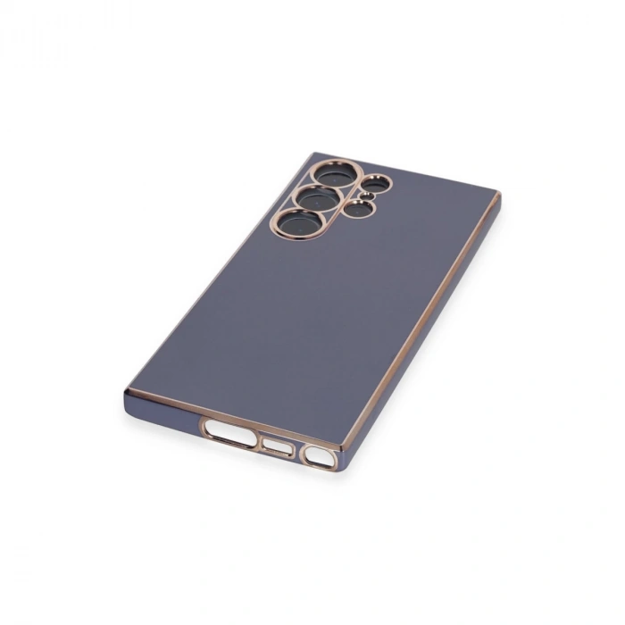 Samsung Galaxy S23 Ultra Kılıf Volet Silikon - Mavi