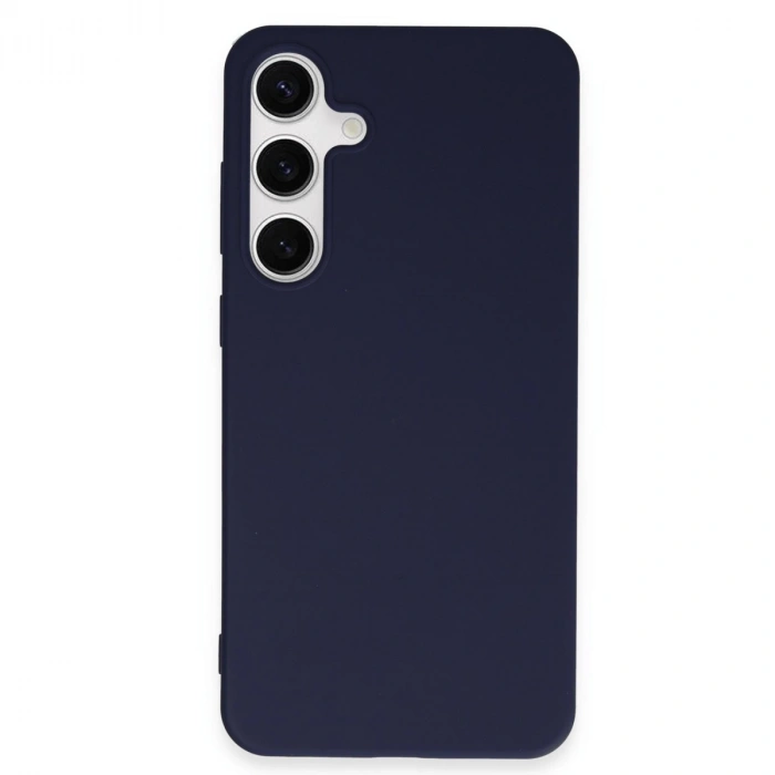 Samsung Galaxy S24 Plus Kılıf First Silikon - Lacivert