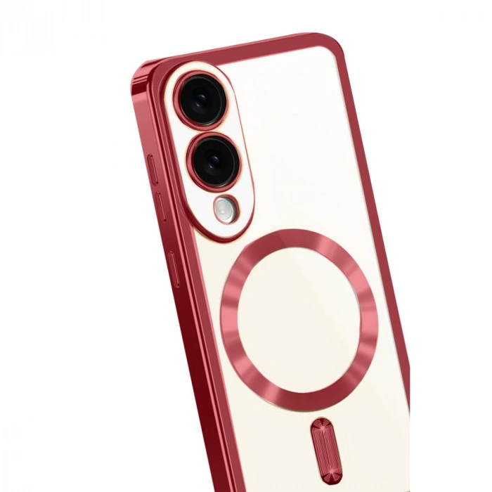 Samsung Galaxy S25 Edge Kross Magneticsafe Kapak - Kırmızı