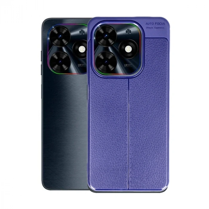 Tecno Spark Go 2024 Kılıf Auto Focus Kapak - Lacivert