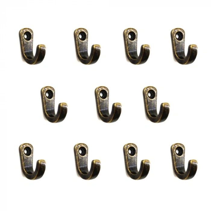 Tekli Anahtar, Bijuteri, Vitrin, Dekor Askısı - Antik, 10x18x22 Mm