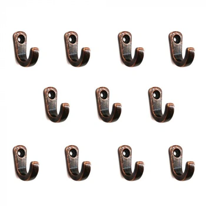 Tekli Bijuteri, Dekor Askısı - Eskitme, 100 Adet, 10x18x22 Mm