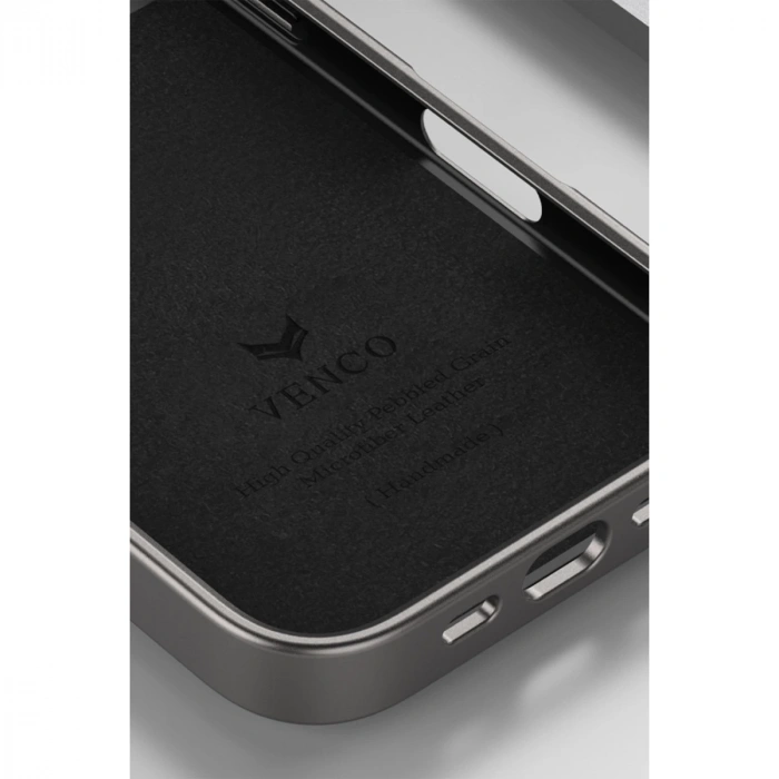 Venco İphone 16 Pro Wave Kapak - Kahverengi