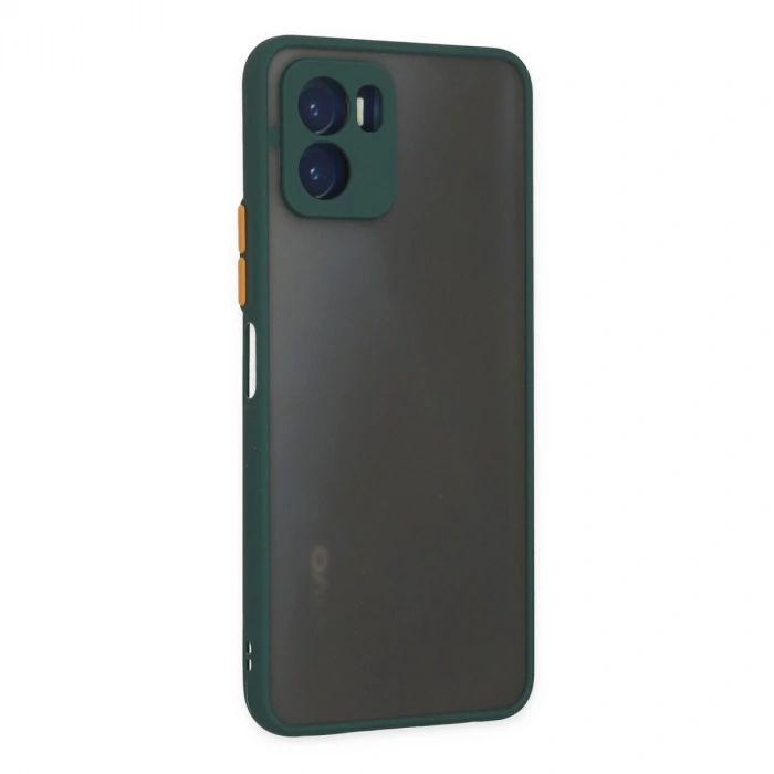 Vivo Y15s Kılıf Montreal Silikon Kapak - Yeşil