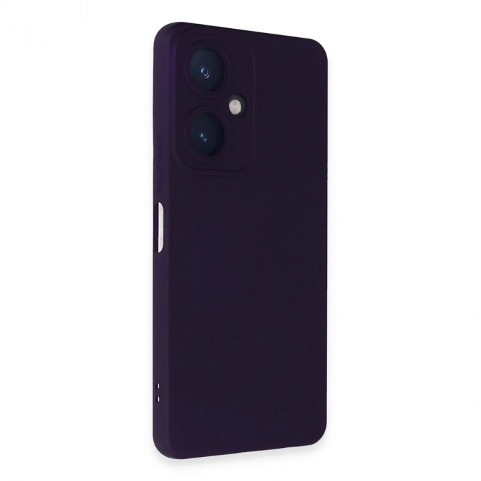 Vivo Y27 Kılıf Nano İçi Kadife Silikon - Mor