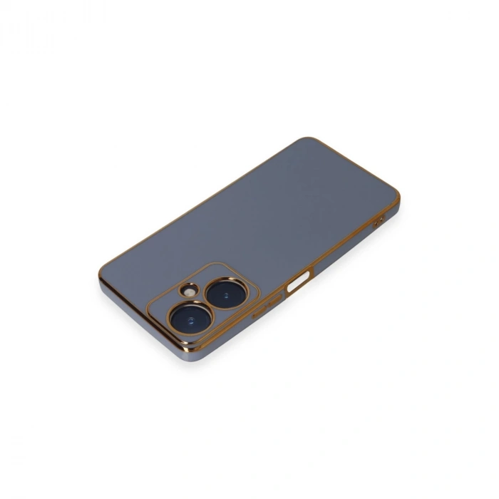 Vivo Y27 Kılıf Volet Silikon - Mavi