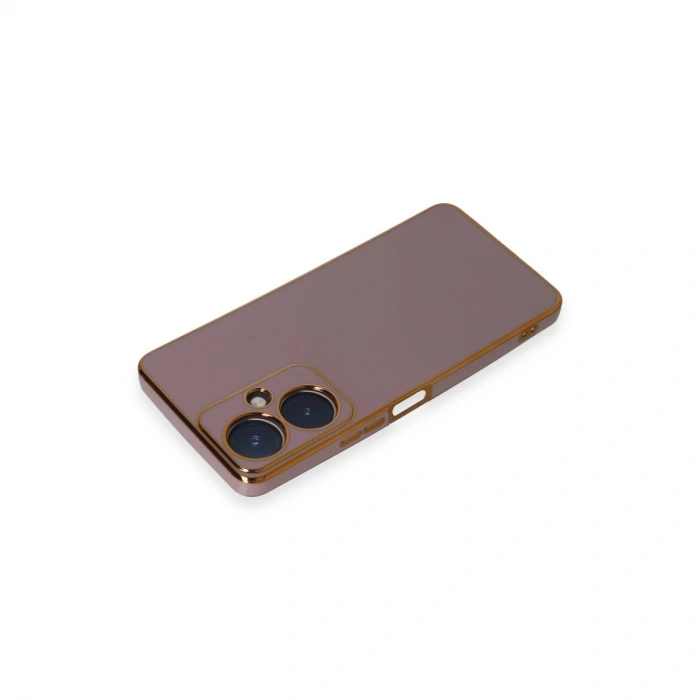 Vivo Y27 Kılıf Volet Silikon - Mor