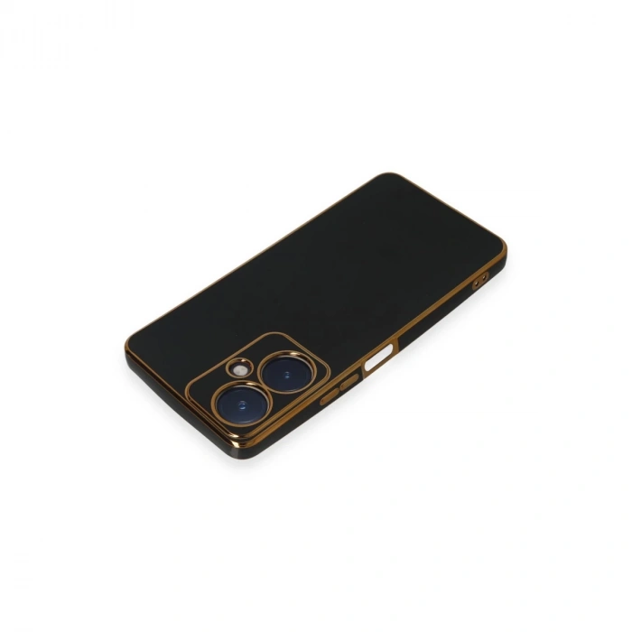 Vivo Y27 Kılıf Volet Silikon - Siyah