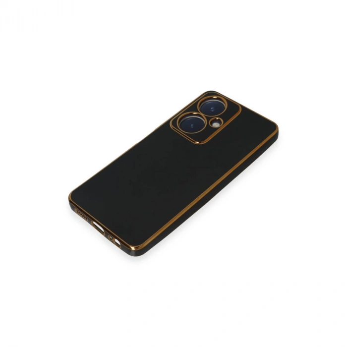 Vivo Y27 Kılıf Volet Silikon - Siyah