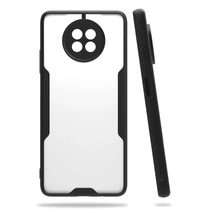 Xiaomi Mi 10t Lite Kılıf Platin Silikon - Siyah