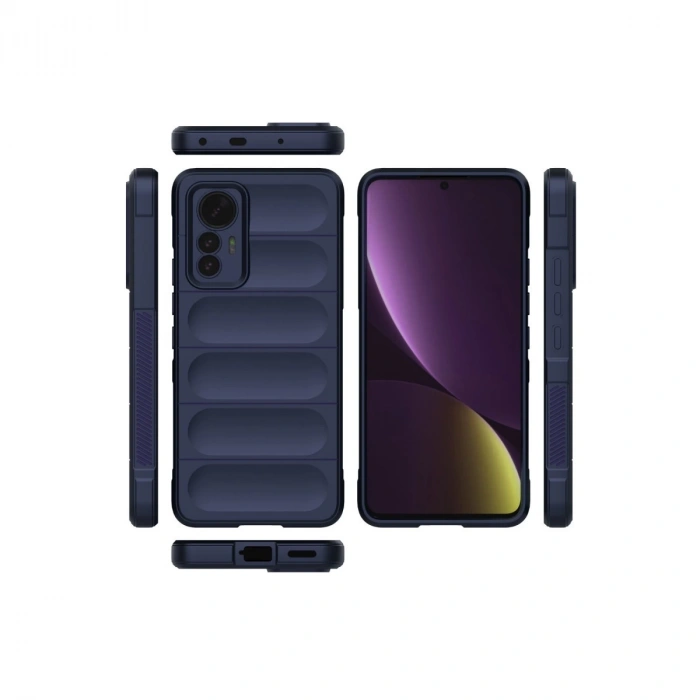 Xiaomi Mi 12 Lite Kılıf Optimum Silikon - Lacivert