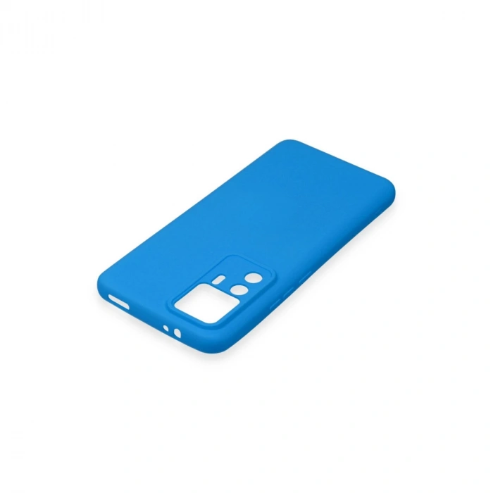 Xiaomi Mi 12t Pro Kılıf Nano İçi Kadife Silikon - Mavi