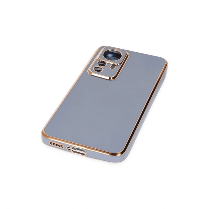 Xiaomi Mi 12t Pro Kılıf Volet Silikon - Mavi