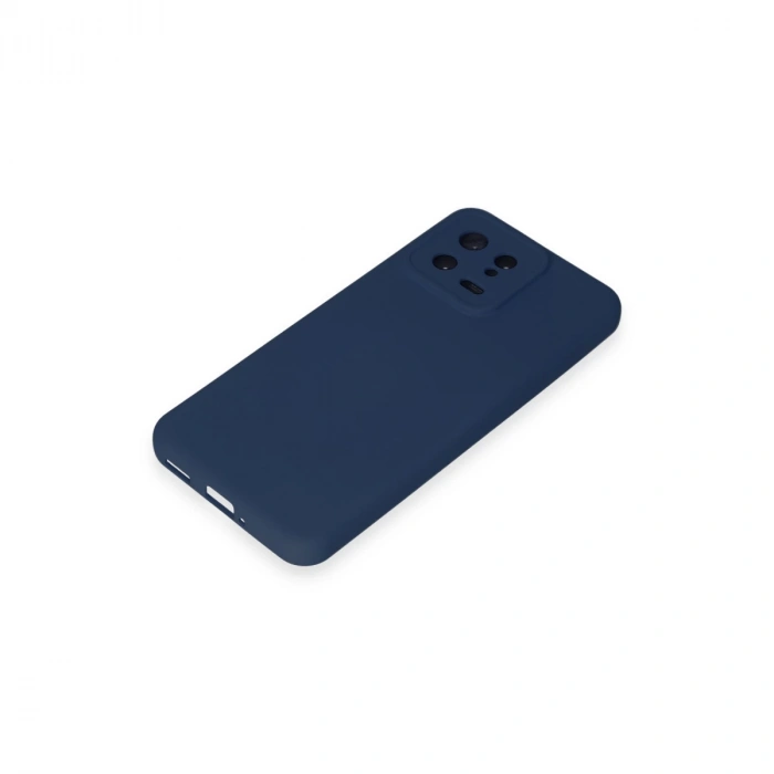 Xiaomi Mi 13 Kılıf Nano İçi Kadife Silikon - Lacivert
