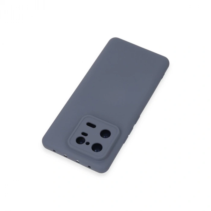 Xiaomi Mi 13 Pro Kılıf Nano İçi Kadife Silikon - Gri