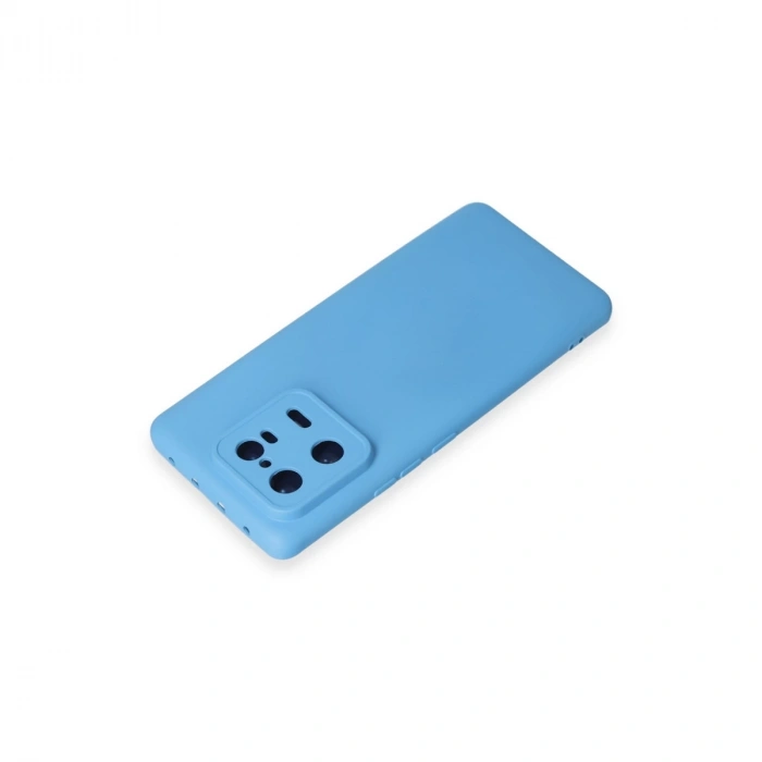 Xiaomi Mi 13 Pro Kılıf Nano İçi Kadife Silikon - Mavi