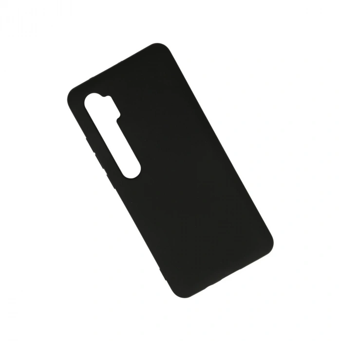 Xiaomi Mi Note 10 Lite Kılıf Nano İçi Kadife Silikon - Siyah