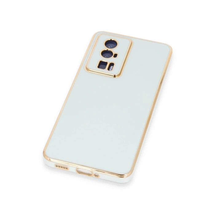 Xiaomi Poco F5 Pro Kılıf Volet Silikon - Açık Yeşil