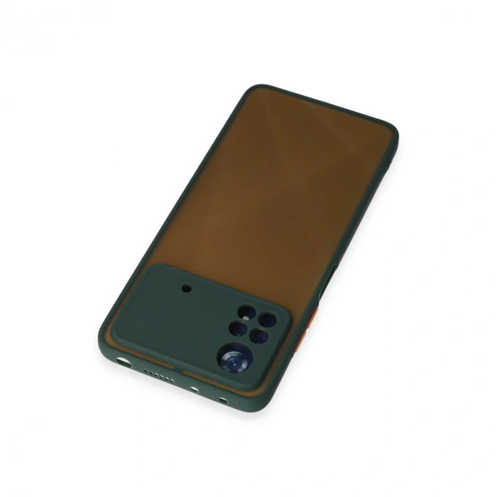 Xiaomi Poco X4 Pro 5g Kılıf Montreal Silikon Kapak - Yeşil