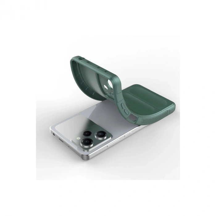 Xiaomi Poco X5 5g Kılıf Optimum Silikon - Koyu Yeşil