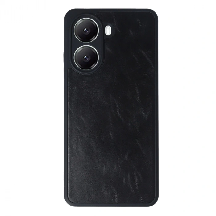 Xiaomi Poco X7 Pro Kılıf Aras Deri Kapak - Siyah